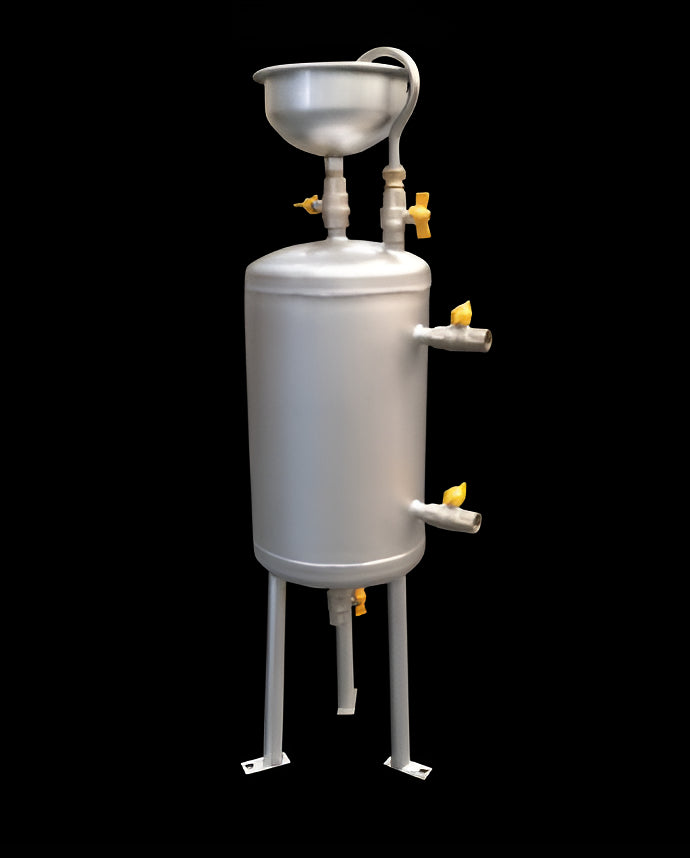 Chemical Dosing Pot, 304SS, 14 litre