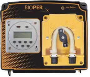 INJECTA PERISTALTIC PUMP WITH INTEGRATED TIMER, 3 LT/HR, 1 BAR, BIOPER, 230VAC