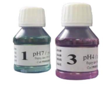 PH BUFFER SOLUTIONS KIT  4.00 & 7.00, 50ML FOR PRC ELITE